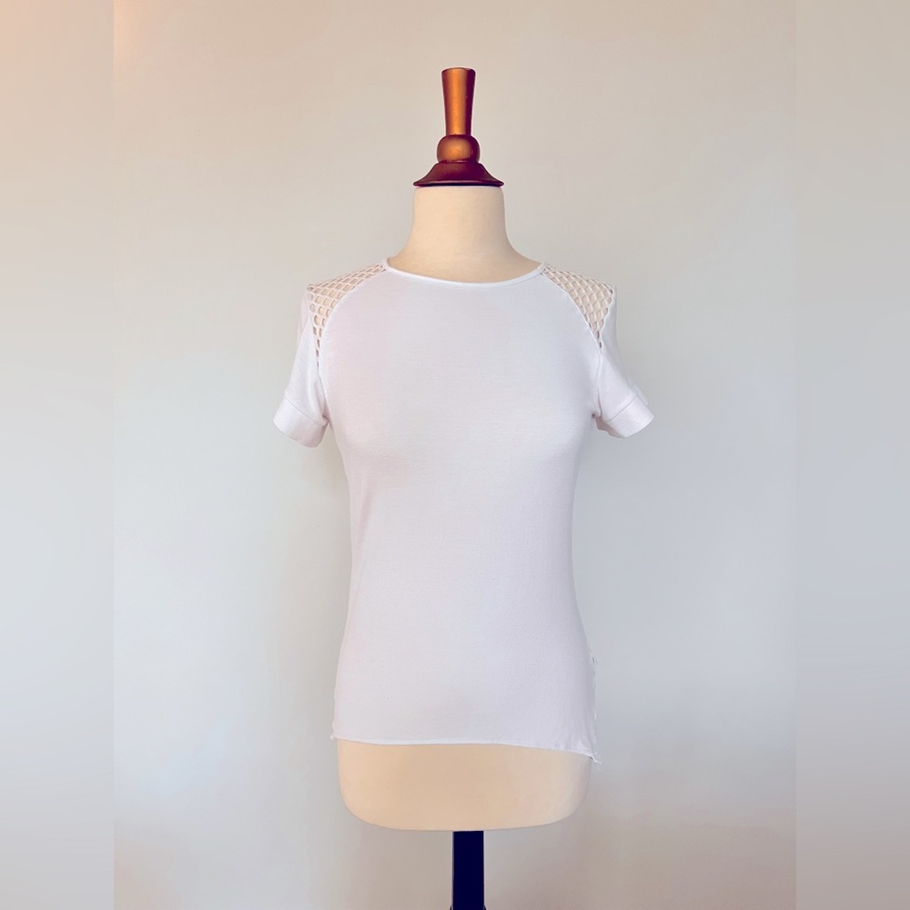 MICHI white liquify top